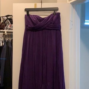 J.Crew Dark Purple Gown